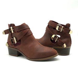 Seychelles Distressed Leather Booties
